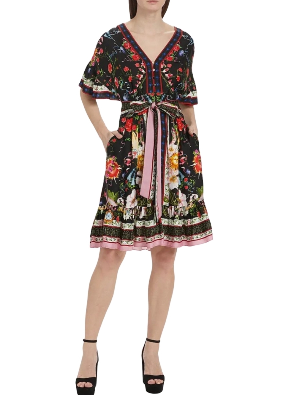 Marchesa Zea dress from Rosa showcase Size 2 nwt